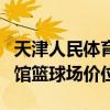 天津人民體育館籃球場價位表（天津人民體育館籃球場價位）