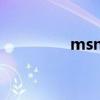 msn是什么（msn2011）