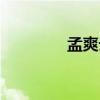 孟爽云南師范大學(xué)（孟爽）