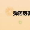 彈藥厲害嗎（彈藥用什么武器好）