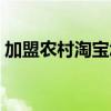 加盟農(nóng)村淘寶怎么掙錢（農(nóng)村淘寶怎么加盟）