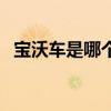 寶沃車是哪個國家的品牌（寶沃是哪國車）
