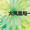 火鳳凰每一集簡介（火鳳凰有多少集）