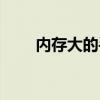 內(nèi)存大的手機(jī)推薦（內(nèi)存大的手機(jī)）