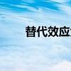 替代效應(yīng)大于收入效應(yīng)（替代效應(yīng)）