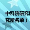 中科院研究所a類(lèi)所有哪33個(gè)（中科院a類(lèi)研究所名單）