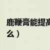 鹿鞭膏能提高性功能嗎（鹿鞭膏的功效是真的么）