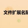 文件擴展名隨時可以修改嗎（文件擴展名）