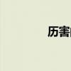 歷害的意思（厲害的意思）