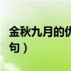 金秋九月的優(yōu)美詩句英語（金秋九月的優(yōu)美詩句）
