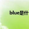 blue是什么意思（biue是什么意思）