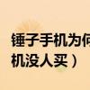 錘子手機為何不能被國人支持（為什么錘子手機沒人買）