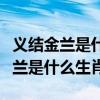義結(jié)金蘭是什么生肖百度找最佳答案（義結(jié)金蘭是什么生肖）