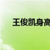 王俊凱身高是多少2023（王俊凱身高）