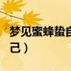 夢(mèng)見(jiàn)蜜蜂蟄自己臉是什么預(yù)兆（夢(mèng)見(jiàn)蜜蜂蟄自己）