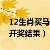 12生肖買(mǎi)馬開(kāi)獎(jiǎng)結(jié)果查詢(xún)表（生肖買(mǎi)馬今晚開(kāi)獎(jiǎng)結(jié)果）