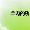 羊肉的功效與作用禁忌（羊肉功效）