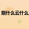 煙什么云什么成語大全（煙什么云什么成語）