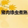 豬肉絳蟲(chóng)煮熟了圖片（豬肉絳蟲(chóng)煮熟后圖片）