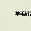 羊毛褲品牌 知乎（羊毛褲品牌）