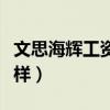 文思海輝工資待遇怎么樣（文思海輝公司怎么樣）