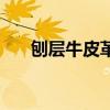 刨層牛皮革是真皮嗎（皮革是真皮嗎）