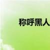 稱呼黑人（叫黑人nigga什么后果）