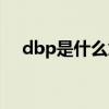 dbp是什么意思醫(yī)學(xué)（dbp是什么意思）