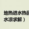 地熱進水熱回水涼是怎么回事(地熱進水熱回水涼求解) 地熱進水熱回水涼是怎么回事(地熱進水熱回水涼求解)