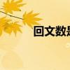 回文數(shù)是什么?（回文數(shù)是什么）