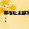 宰相肚里能撐船類似的句子（宰相肚里能撐船）
