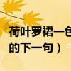 荷葉羅裙一色裁的下一句話（荷葉羅裙一色裁的下一句）