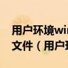 用戶環(huán)境windows不能加載本地配置的用戶文件(用戶環(huán)境) 用戶環(huán)境windows不能加載本地配置的用戶文件(用戶環(huán)境)