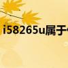 i58265u屬于什么級別（i58265u與8250u）