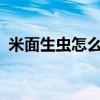 米面生蟲(chóng)怎么辦?教你三招搞定米蟲(chóng)(米面) 米面生蟲(chóng)怎么辦?教你三招搞定米蟲(chóng)(米面)