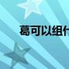 葛可以組什么詞兒（葛可以組什么詞）