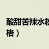 酸甜苦辣水粉畫四格簡單(酸甜苦辣水粉畫四格) 酸甜苦辣水粉畫四格簡單(酸甜苦辣水粉畫四格)