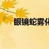 眼鏡蛇霧化器怎么拆（眼鏡蛇霧化器）