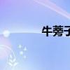 牛蒡子的功效與作用（牛芮）