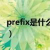 prefix是什么詞性的意思(prefix是什么意思) prefix是什么詞性的意思(prefix是什么意思)