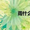雨什么云什么成語(yǔ)（雨什么）