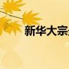 新華大宗最后怎么處理（新華大宗）