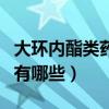 大環(huán)內(nèi)酯類藥物有哪些藥名（大環(huán)內(nèi)酯類藥物有哪些）