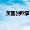 英國脫歐事件及其影響（英國脫歐事件）