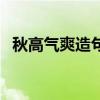 秋高氣爽造句一年級簡單（秋高氣爽造句）