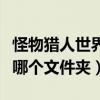 怪物獵人世界根目錄是哪個(gè)文件夾（根目錄是哪個(gè)文件夾）