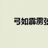 弓如霹靂弦驚的意思（弓如霹靂弦驚）