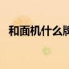 和面機(jī)什么牌子好用(和面機(jī)什么牌子好) 和面機(jī)什么牌子好用(和面機(jī)什么牌子好)