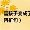 雪孩子變成了水汽擴(kuò)寫句子（雪孩子變成了水汽擴(kuò)句）