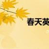 春天英語作文5句（春天英語）
